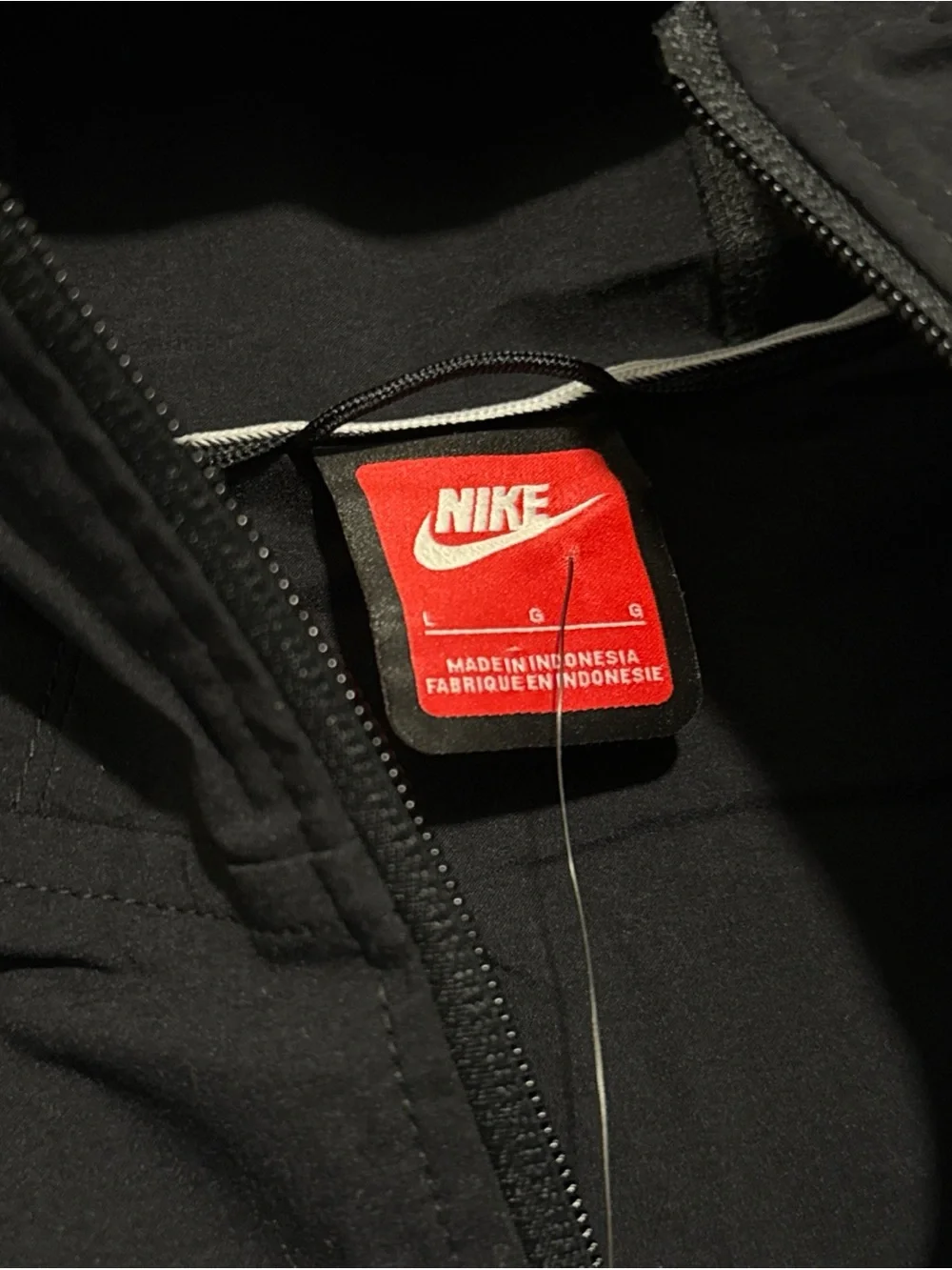 New Nike Tech Woven Full-Zip Windrunner Jacket Black Men’s Size Large HM7151-010
